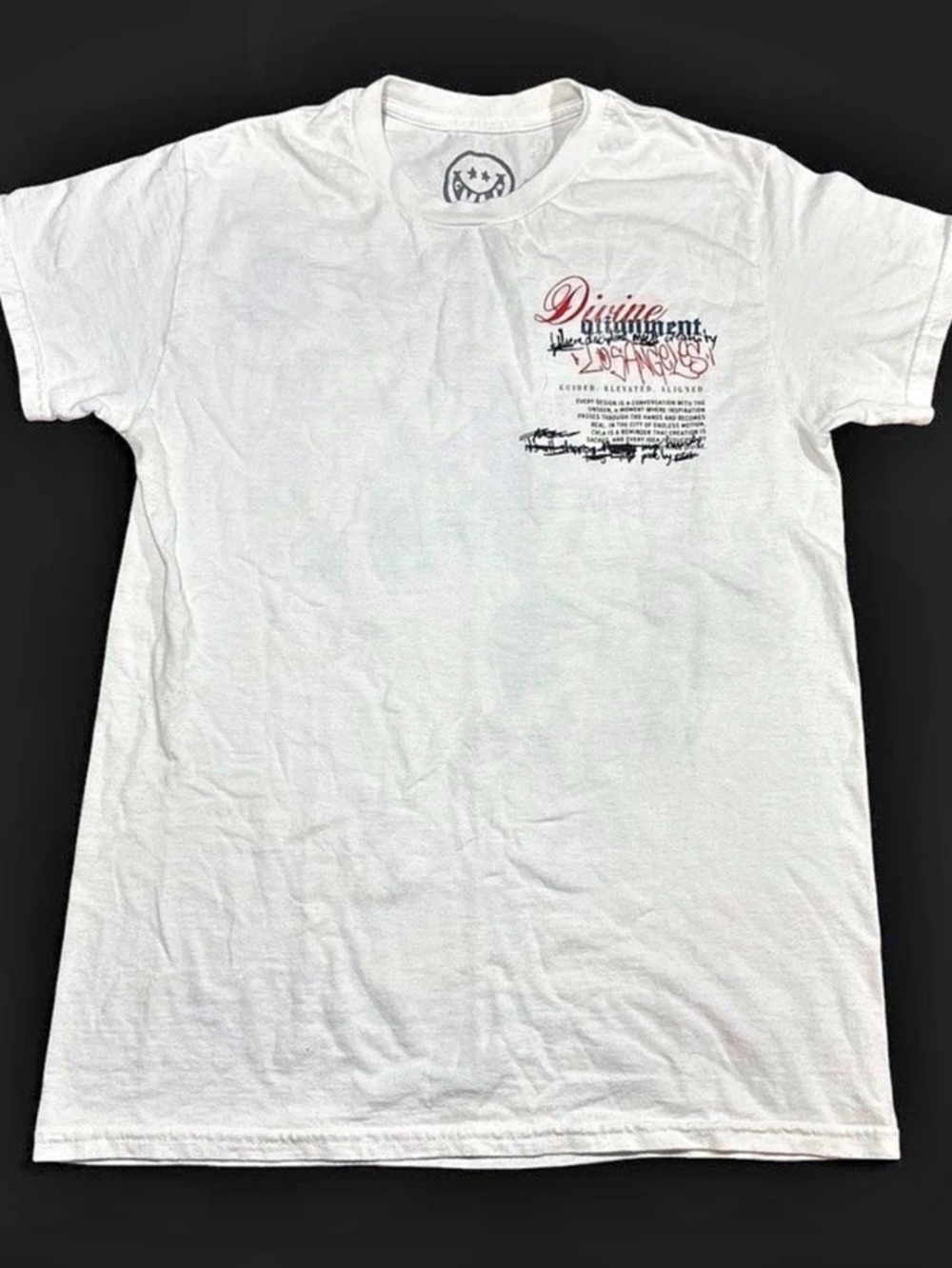 Streetwear Angelcore CVLA Divine Alignment Angel Graphic Tee